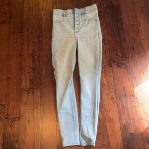 express high rise jeans